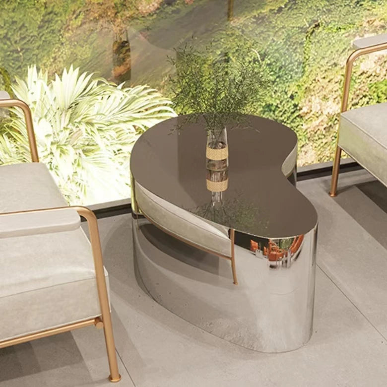 Chrome Cantilever Table