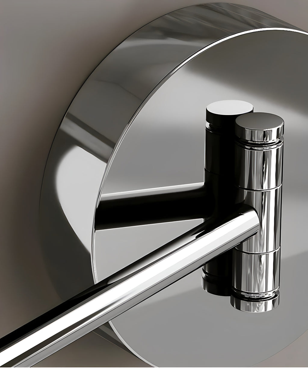 Adjustable Arm Glass Wall Light
