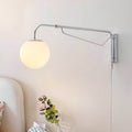 Adjustable Chrome Wall Lamp