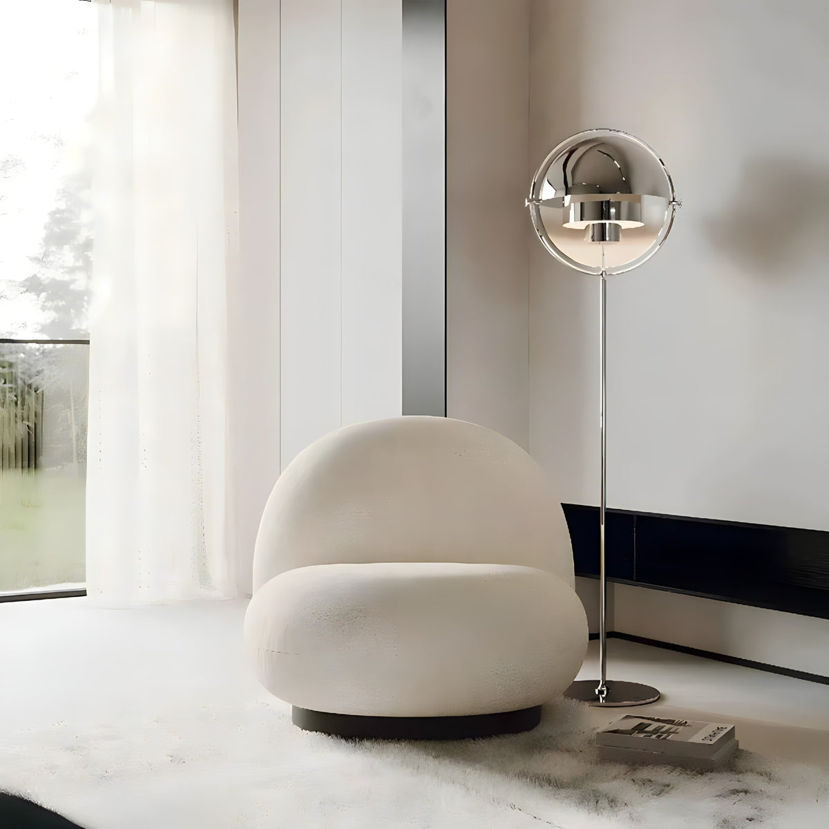 Danish Rotary Floor Lamp