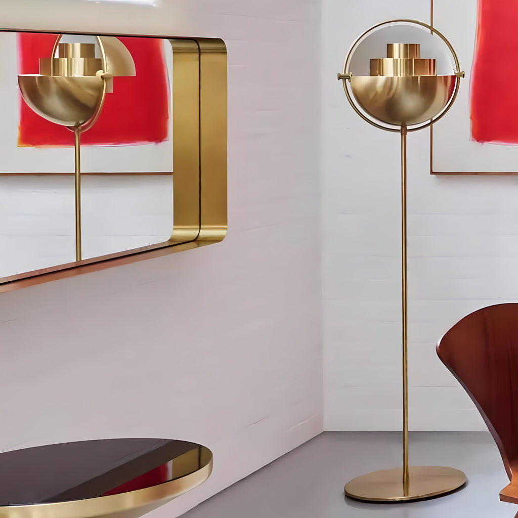 Danish Rotary Floor Lamp