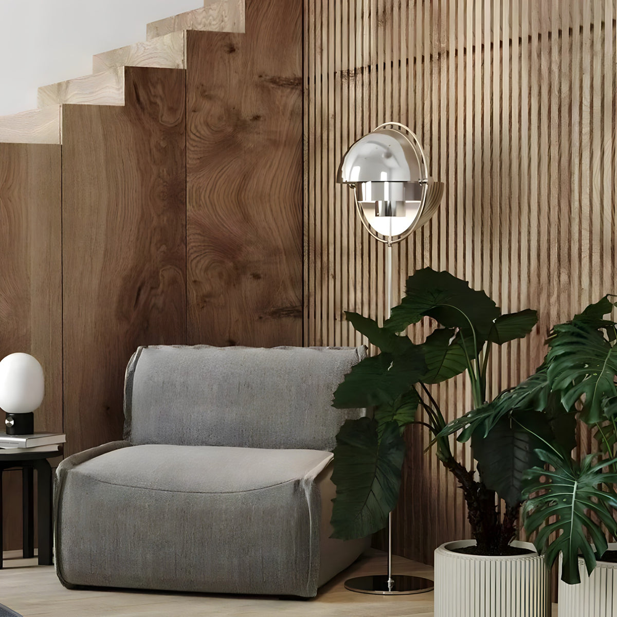 Danish Rotary Floor Lamp