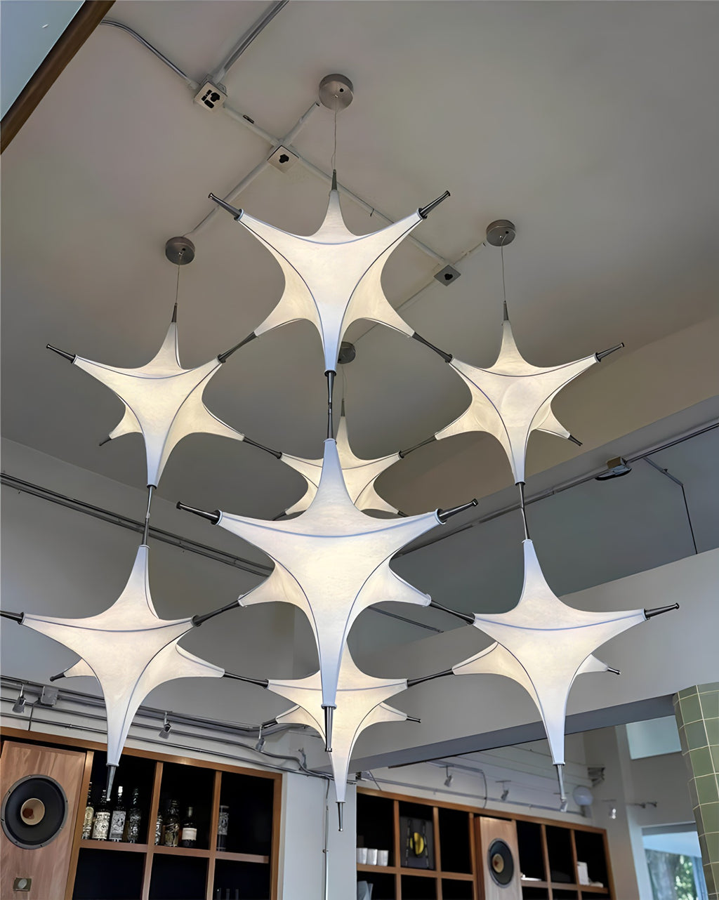 Geometric Star Pendant Light