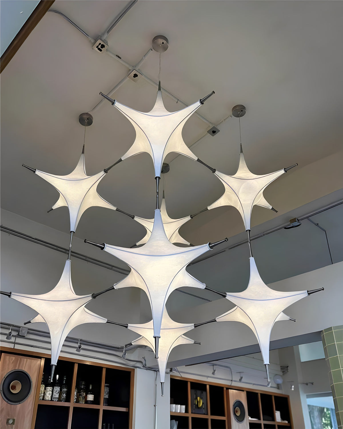 Geometric Star Pendant Light