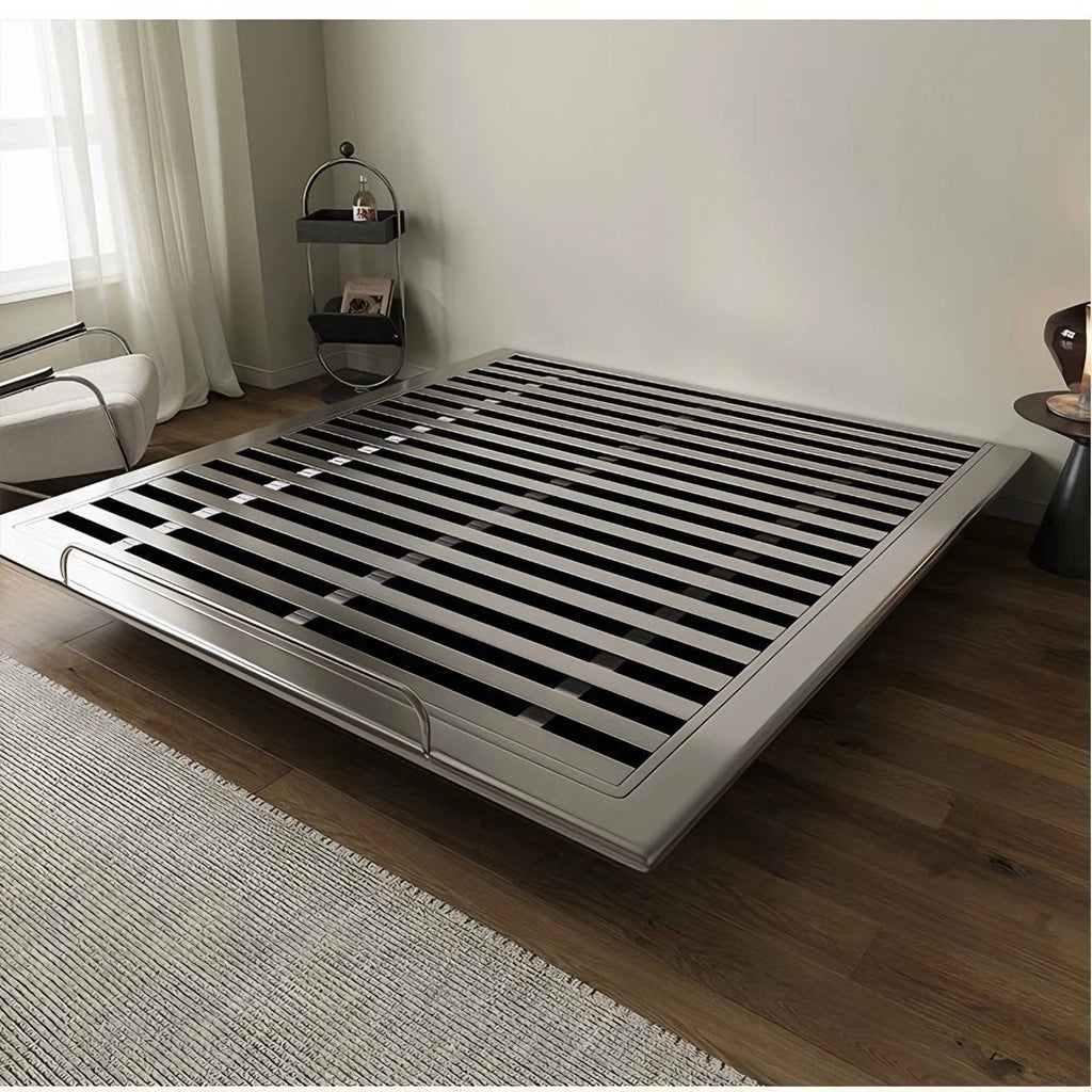 Floating Stainless Steel Bed Frame, view 2