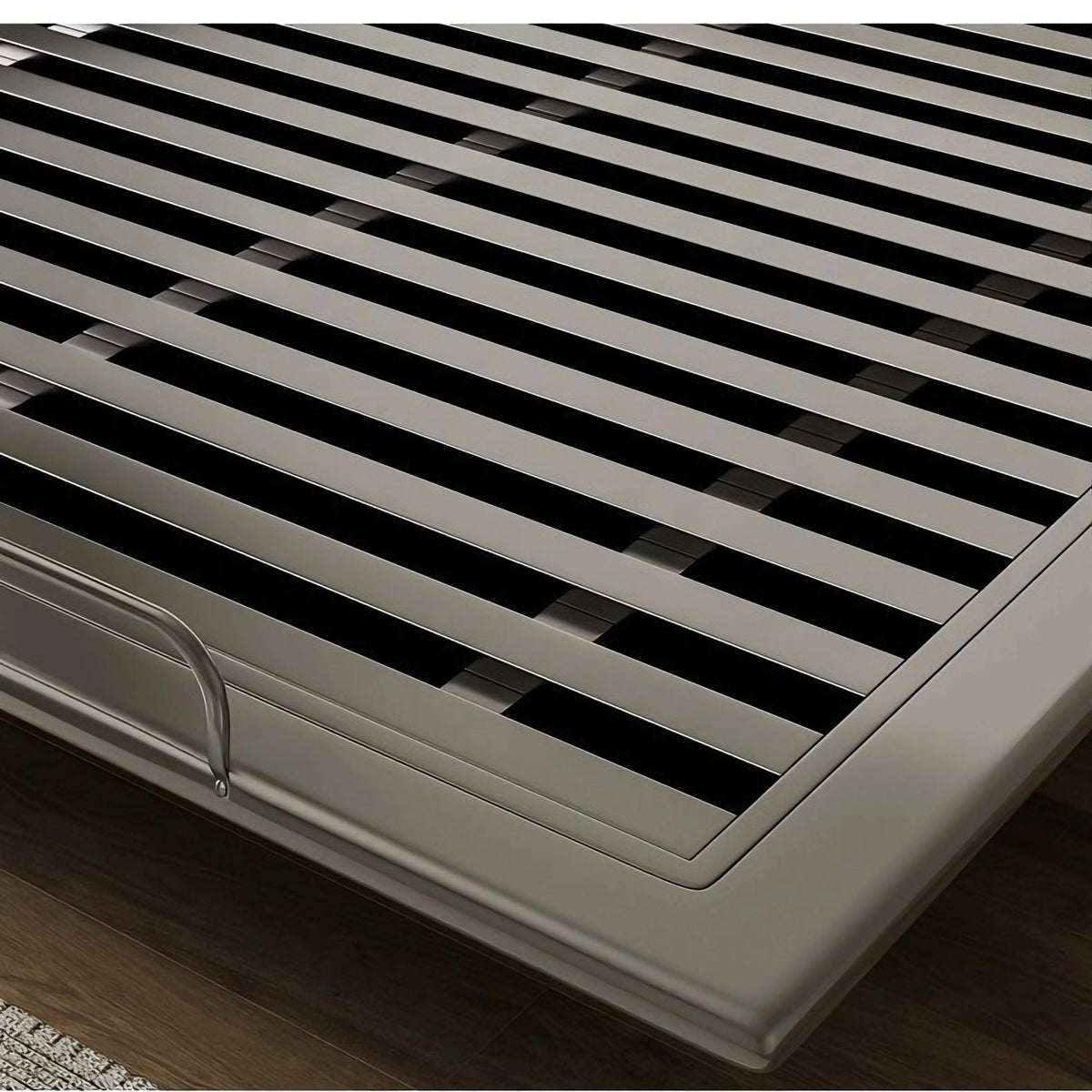 Floating Stainless Steel Bed Frame, view 4