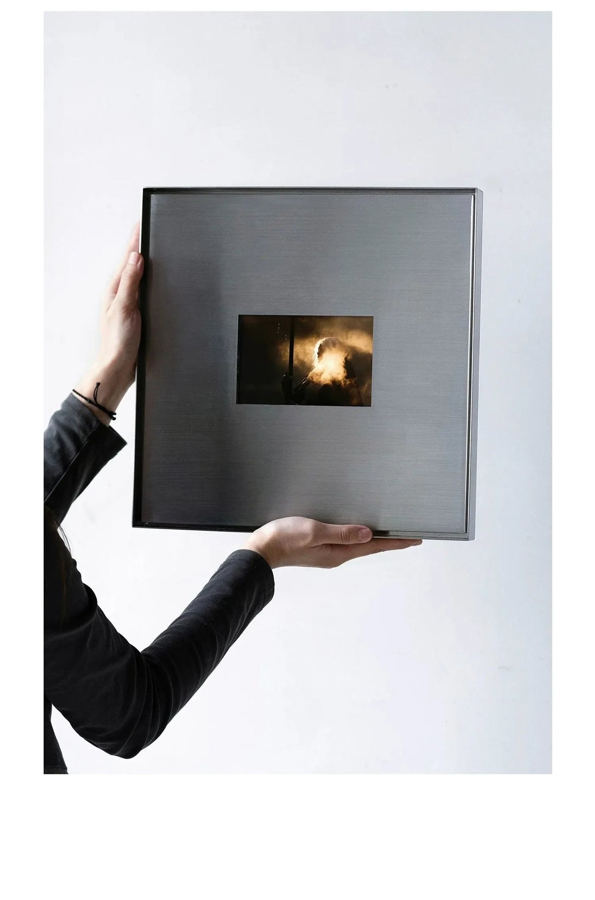 Square Stainless Steel Picture Frame, view 7
