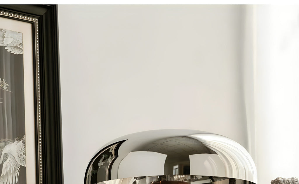Stainless Steel Bedside Table Lamp, view 8