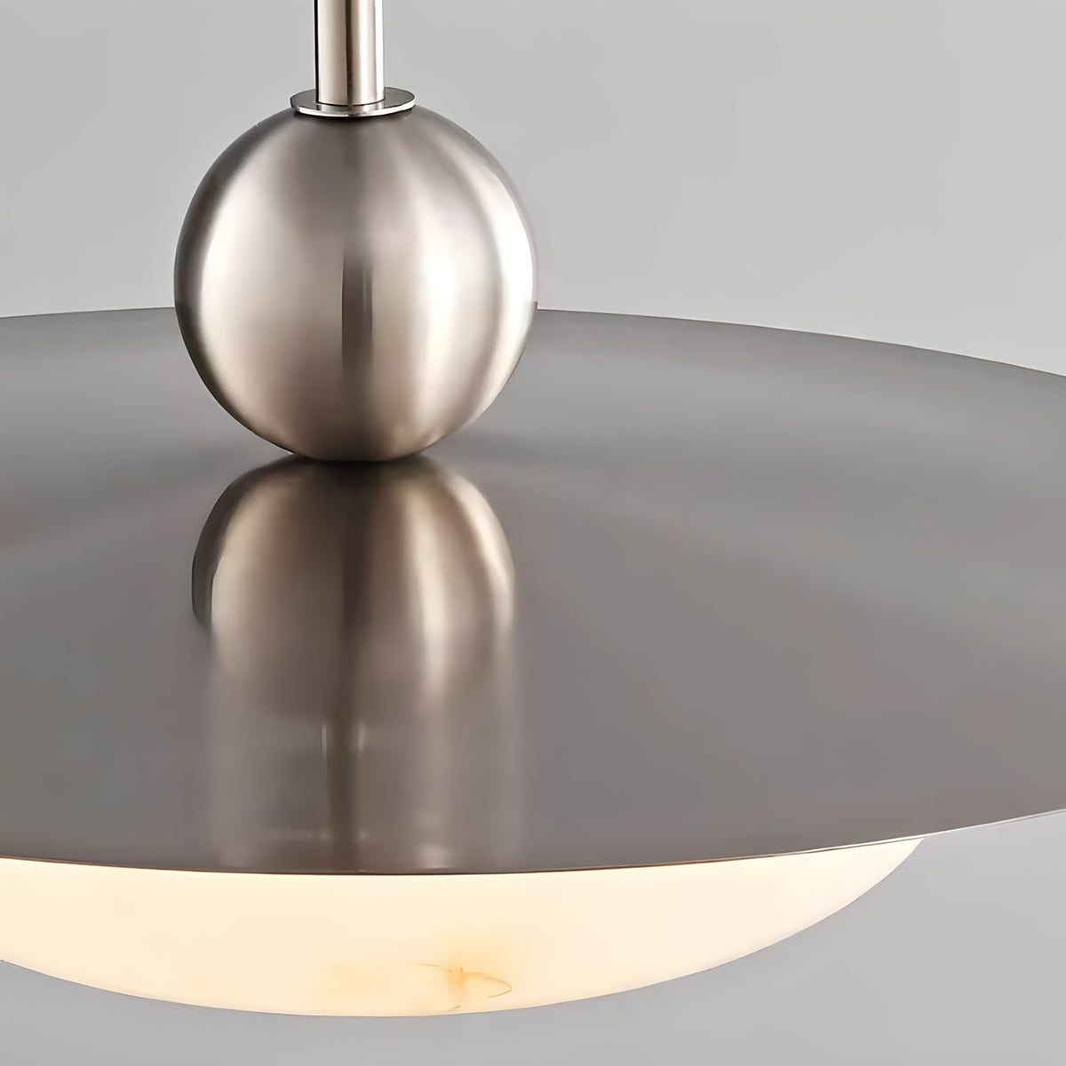 Marble-Effect Glass Pendant Light
