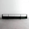 Metal-Leg Minimalist TV Stand