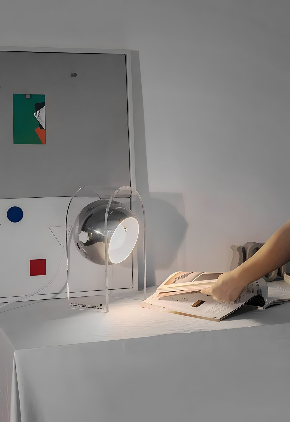 Minimalist Acrylic Table Lamp