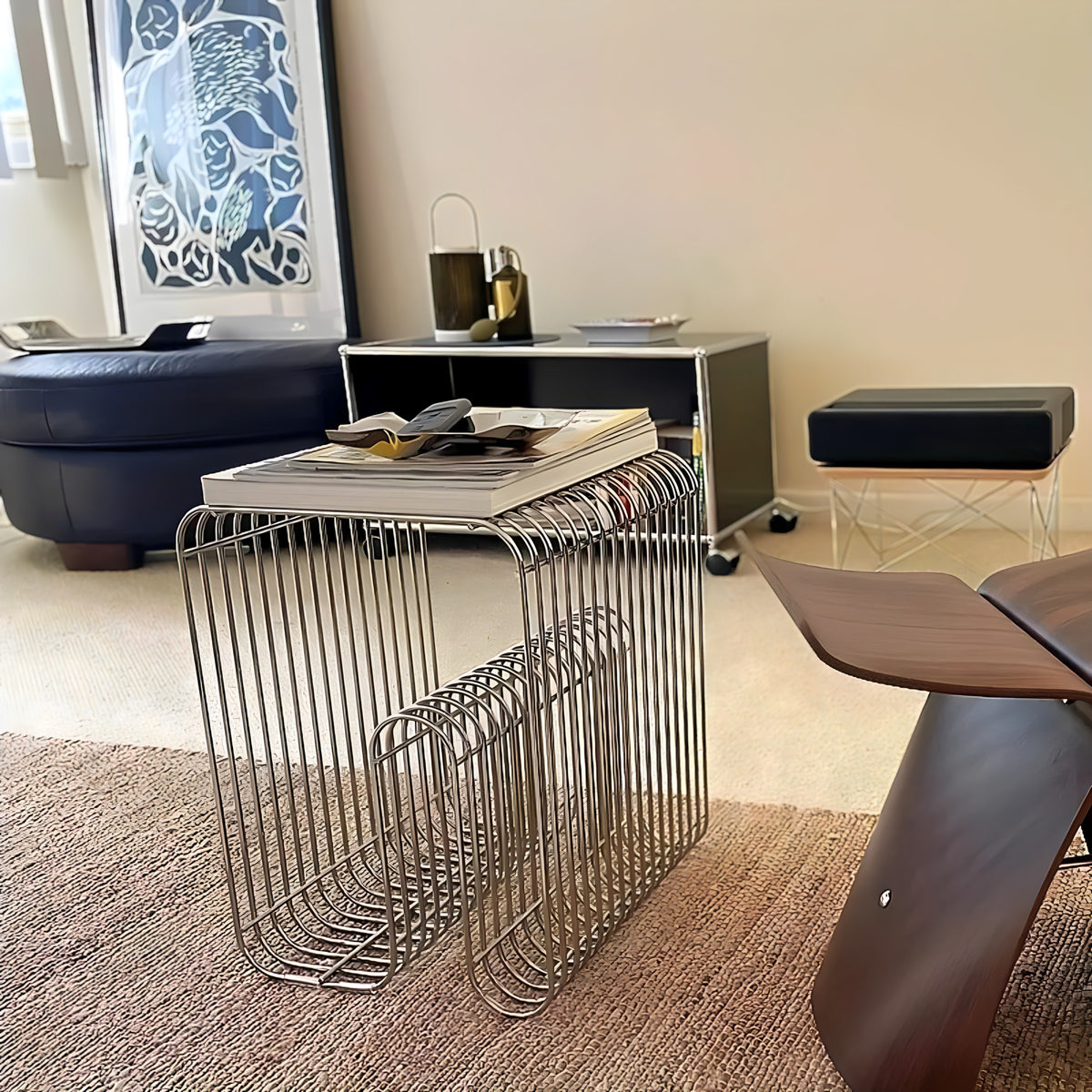 Minimalist Metal Coffee Table
