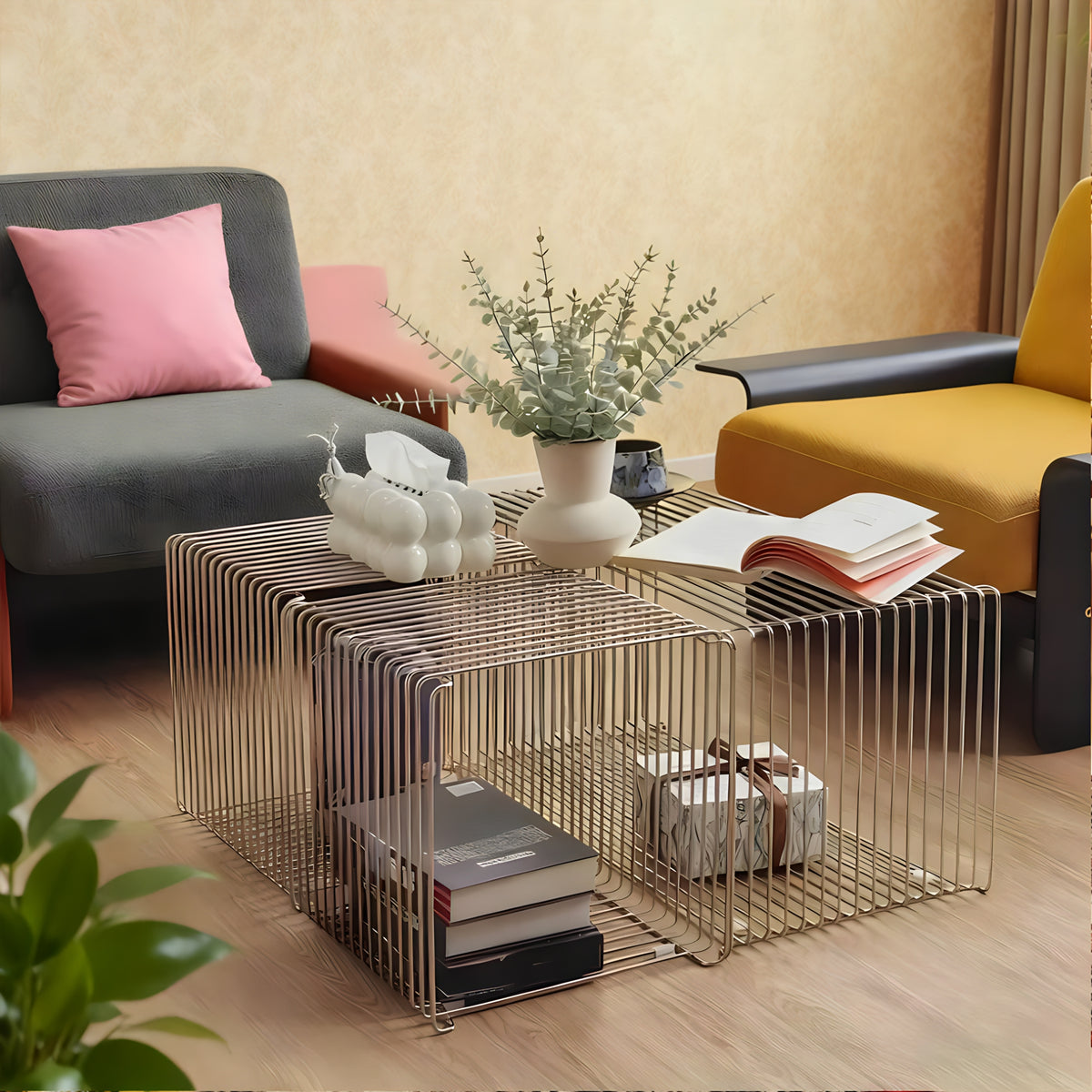 Minimalist Metal Wall Shelf