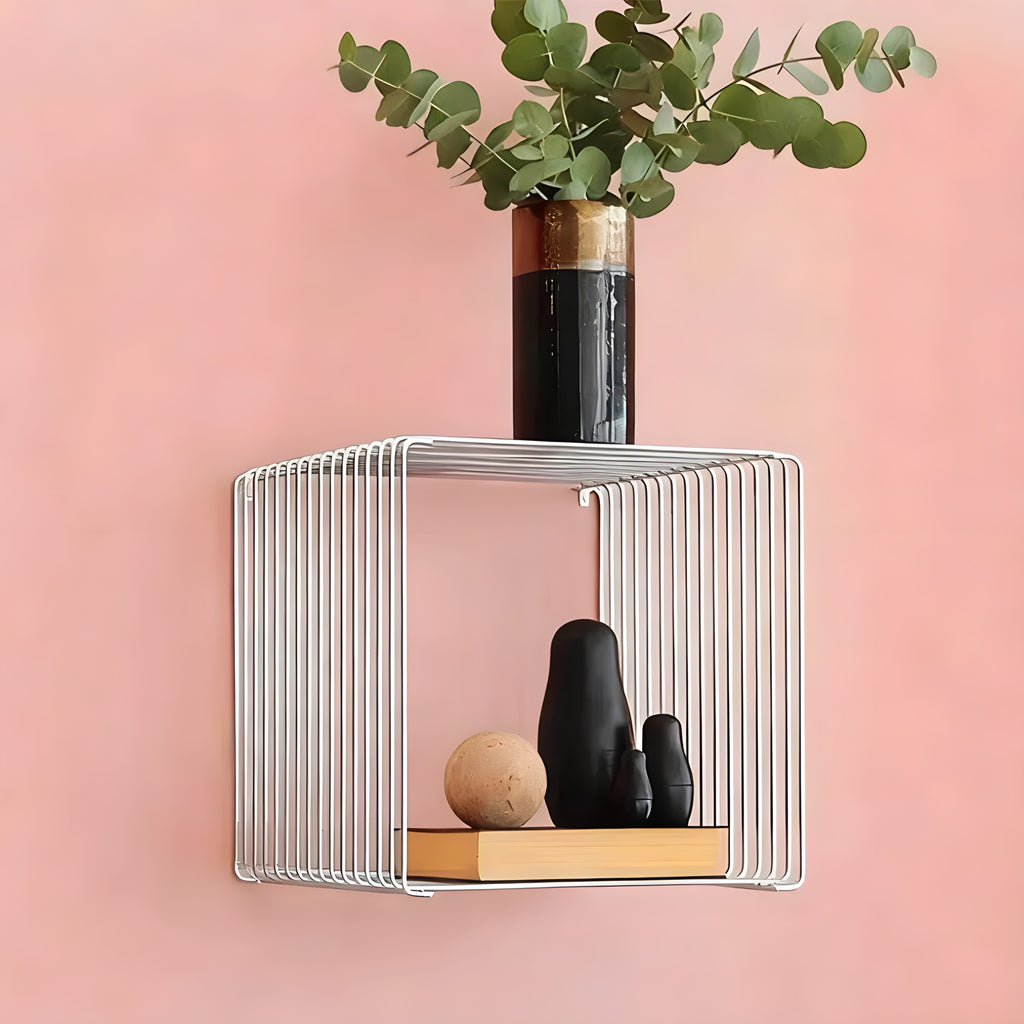 Minimalist Metal Wall Shelf