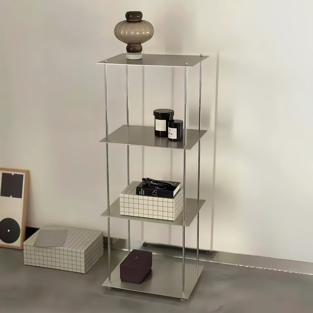 Minimalist Stainless Steel Wall Shelf