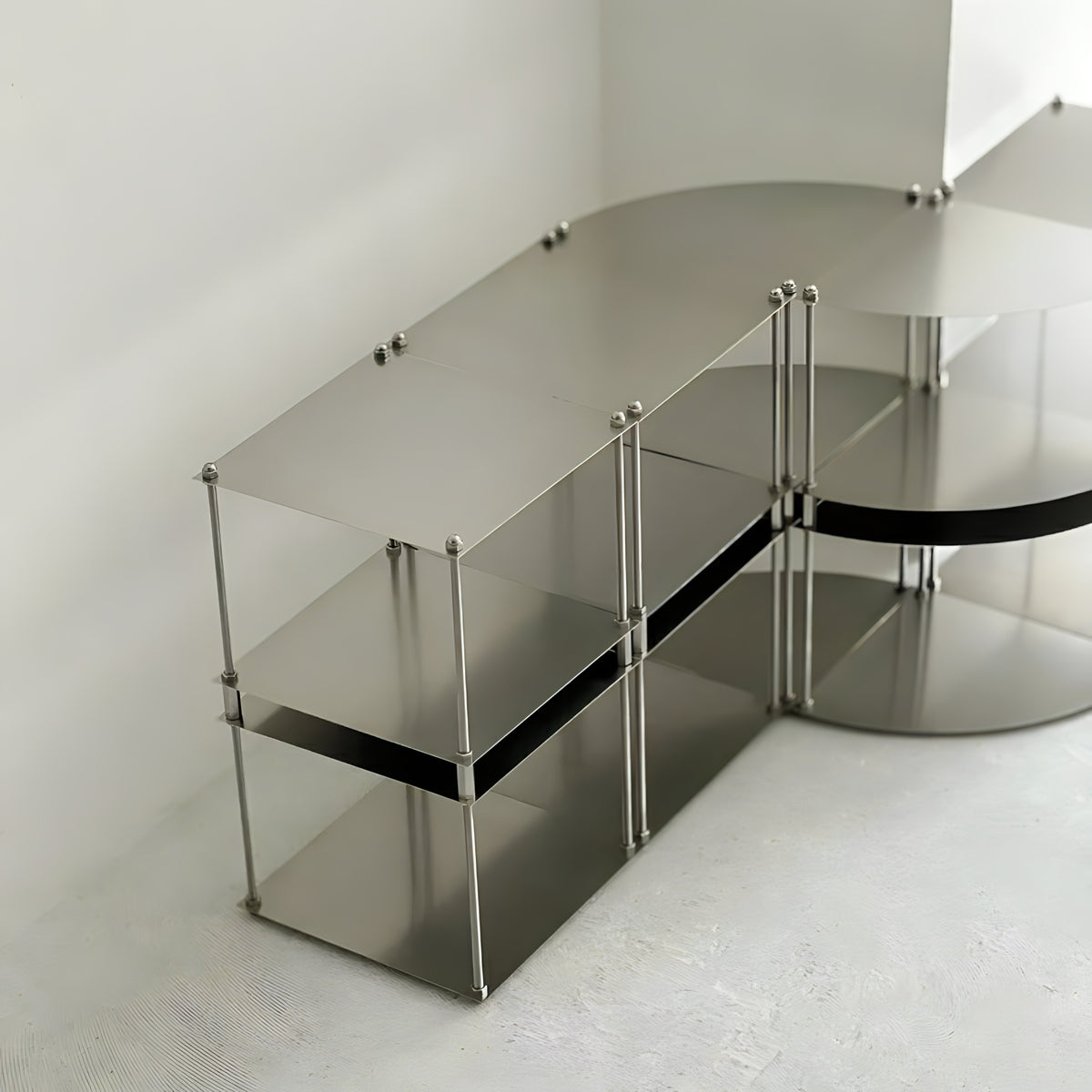 Modular Stainless Steel Storage Shelf
