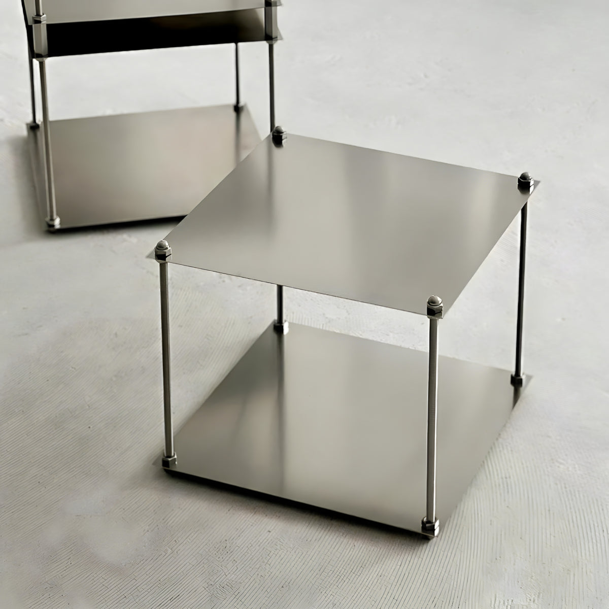 Modular Stainless Steel Storage Shelf