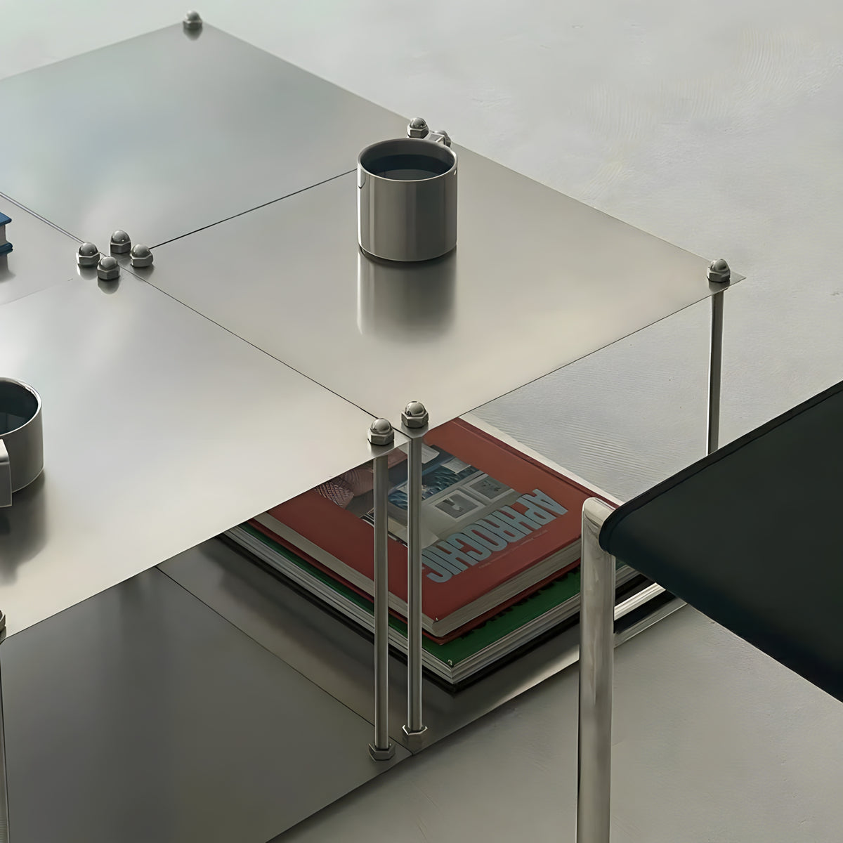 Modular Stainless Steel Storage Shelf