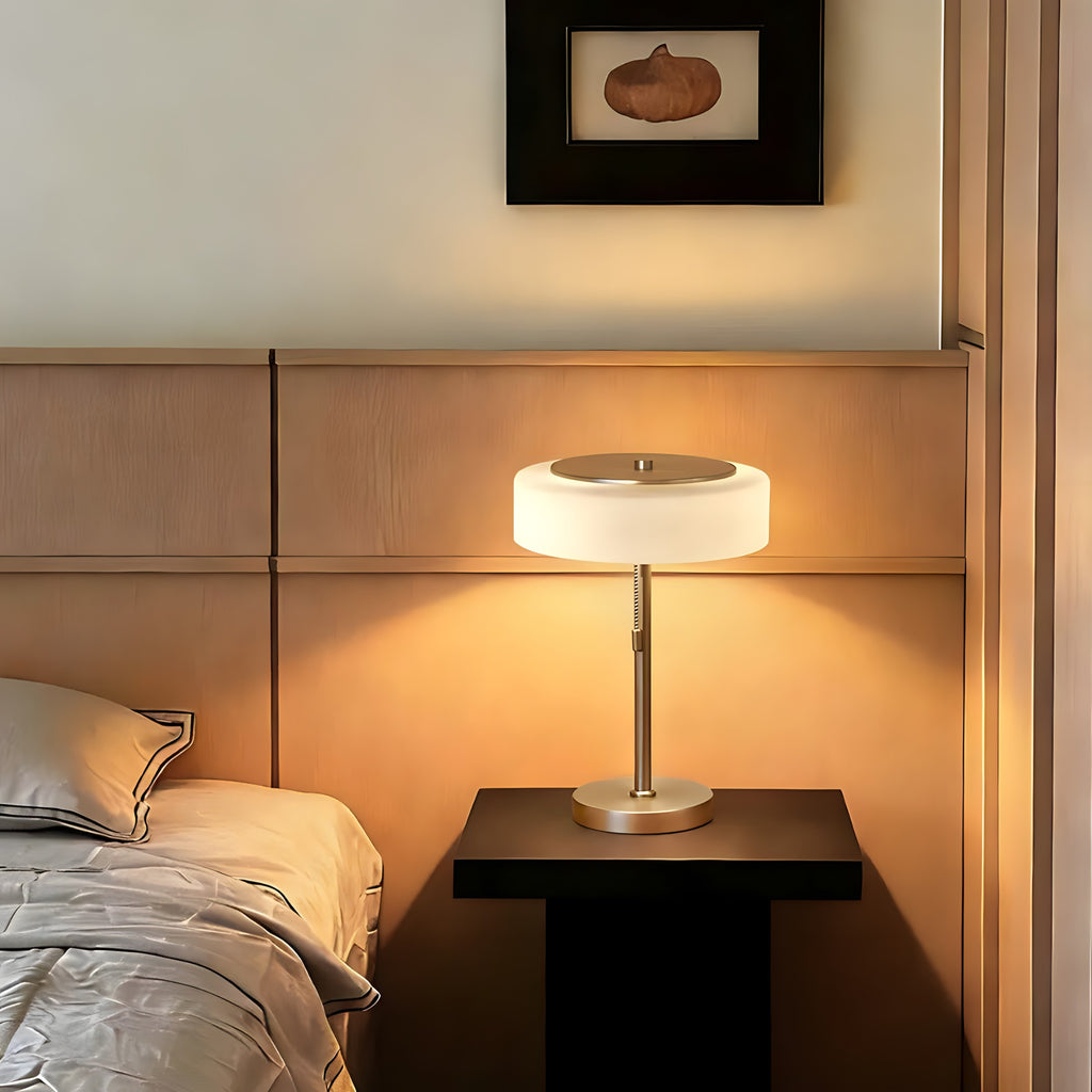 Nordic Glass Shade Table Lamp