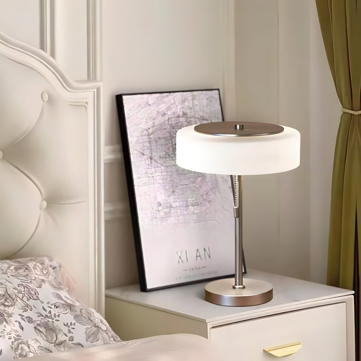 Nordic Glass Shade Table Lamp