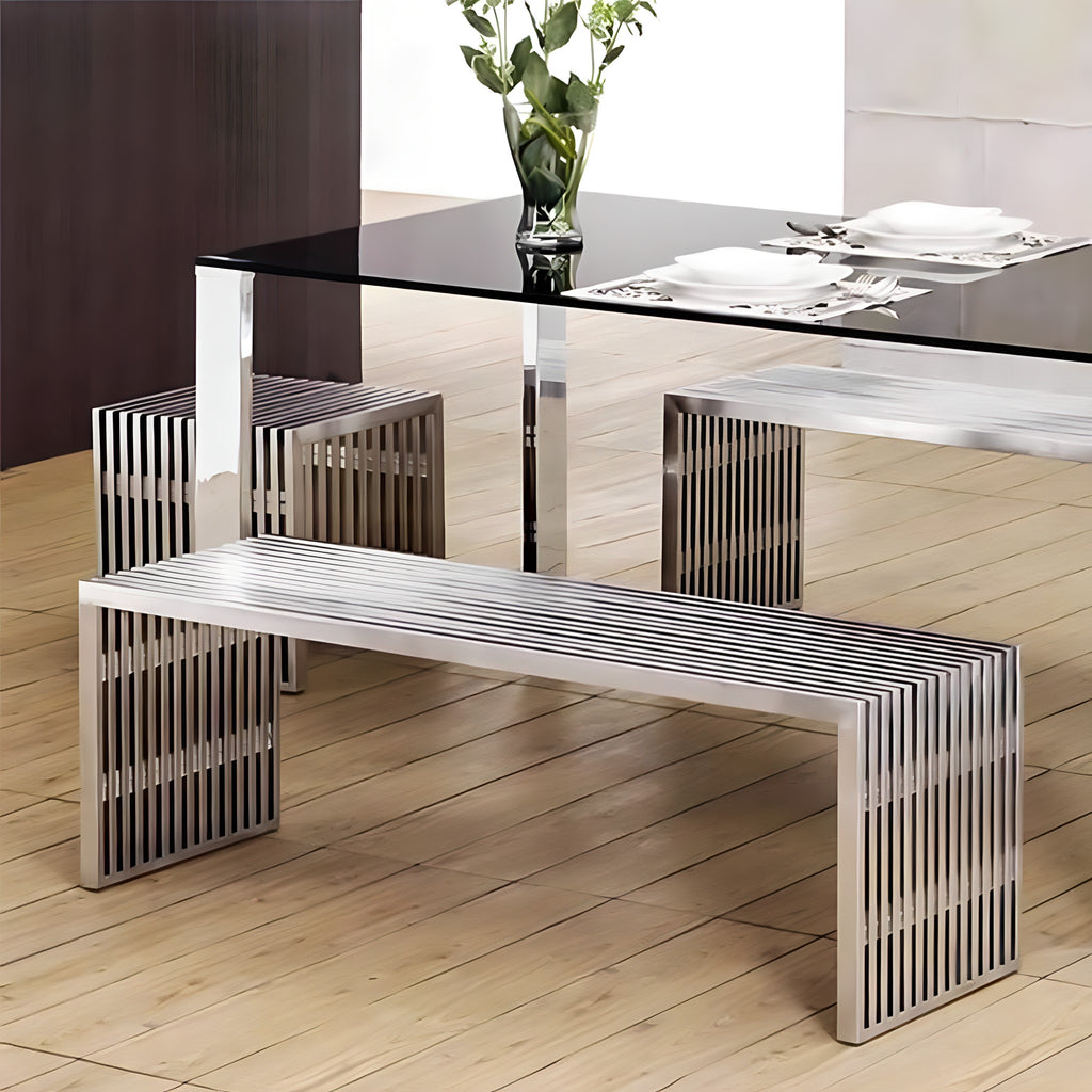 Nordic Stainless Steel Stool