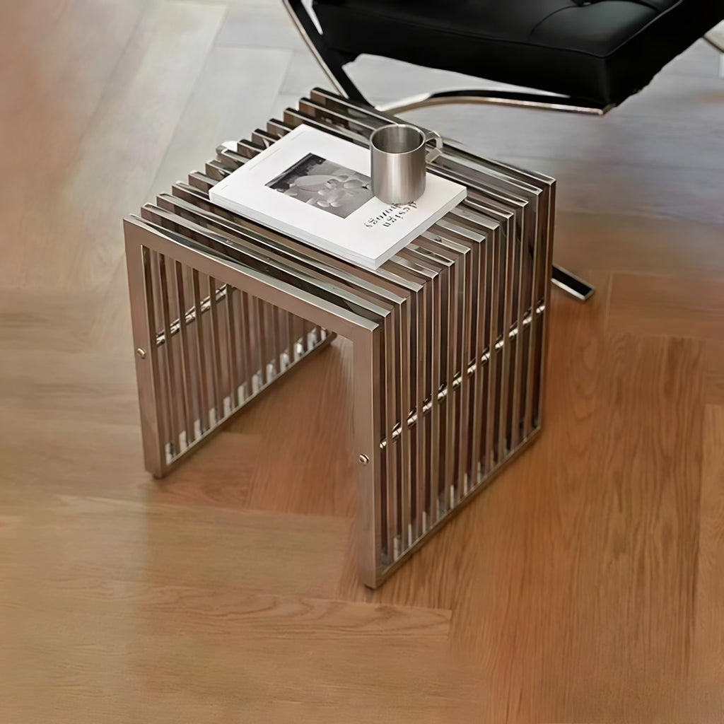 Nordic Stainless Steel Stool