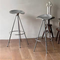 Retro Swivel Metal Bar Stool