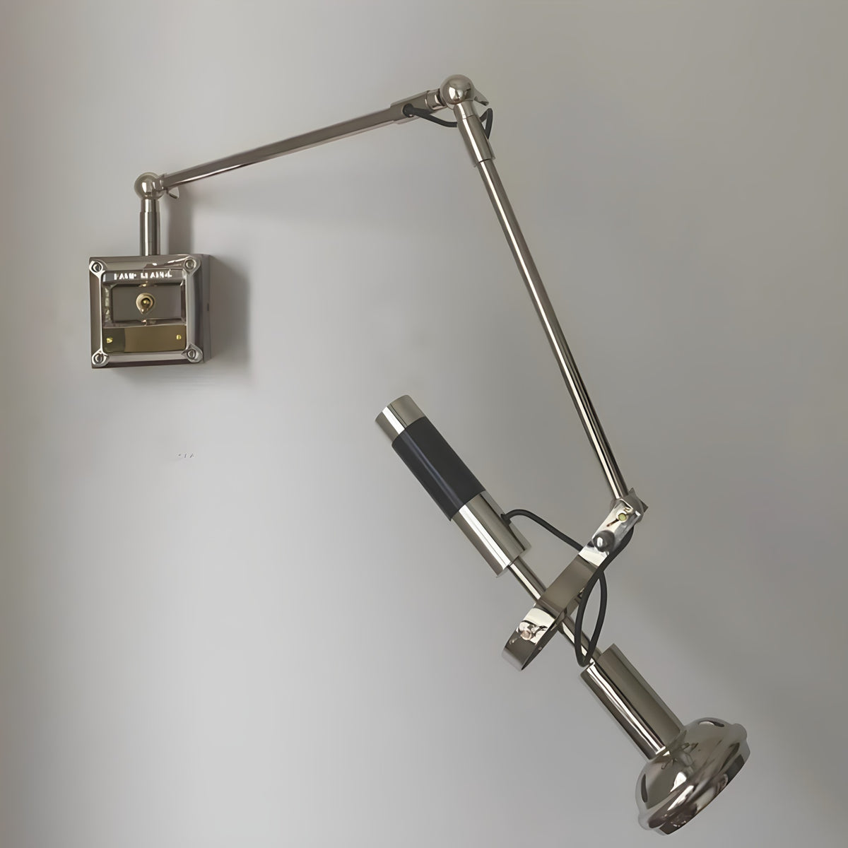 Rotatable Chrome Wall Sconce
