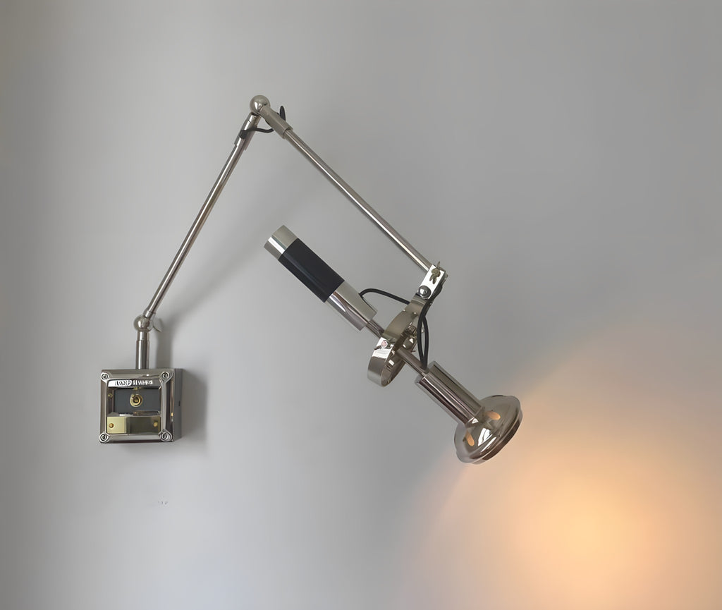 Rotatable Chrome Wall Sconce