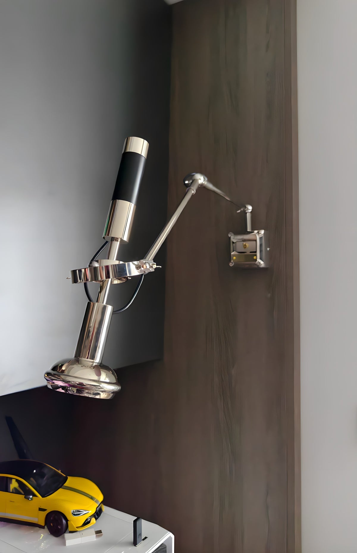 Rotatable Chrome Wall Sconce