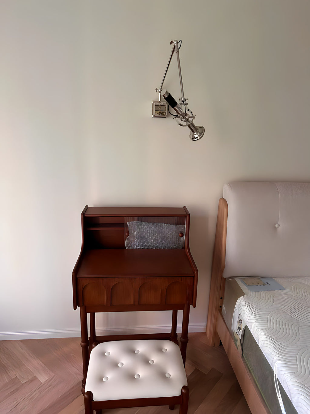 Rotatable Chrome Wall Sconce