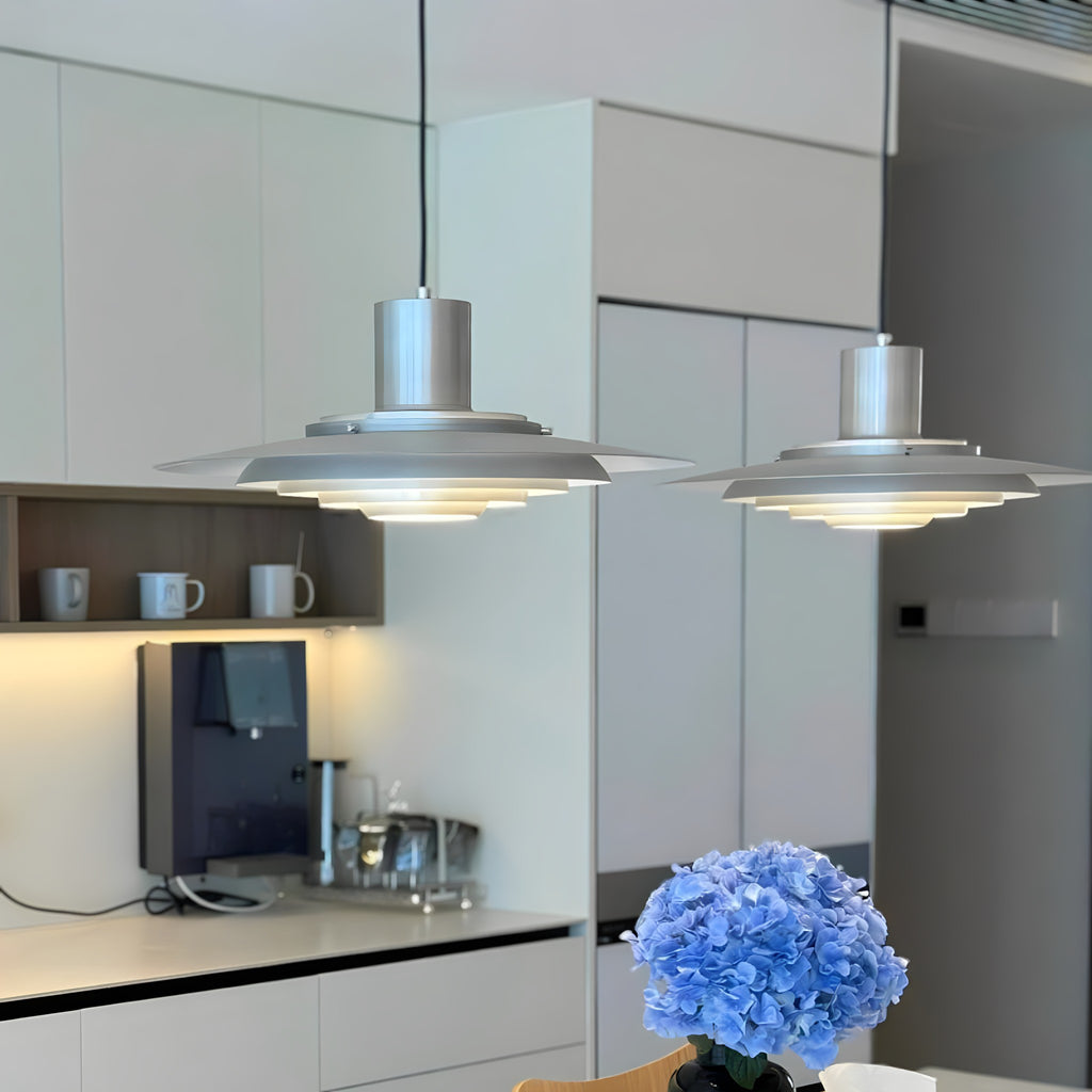 Saucer Dome Aluminium Pendant Light