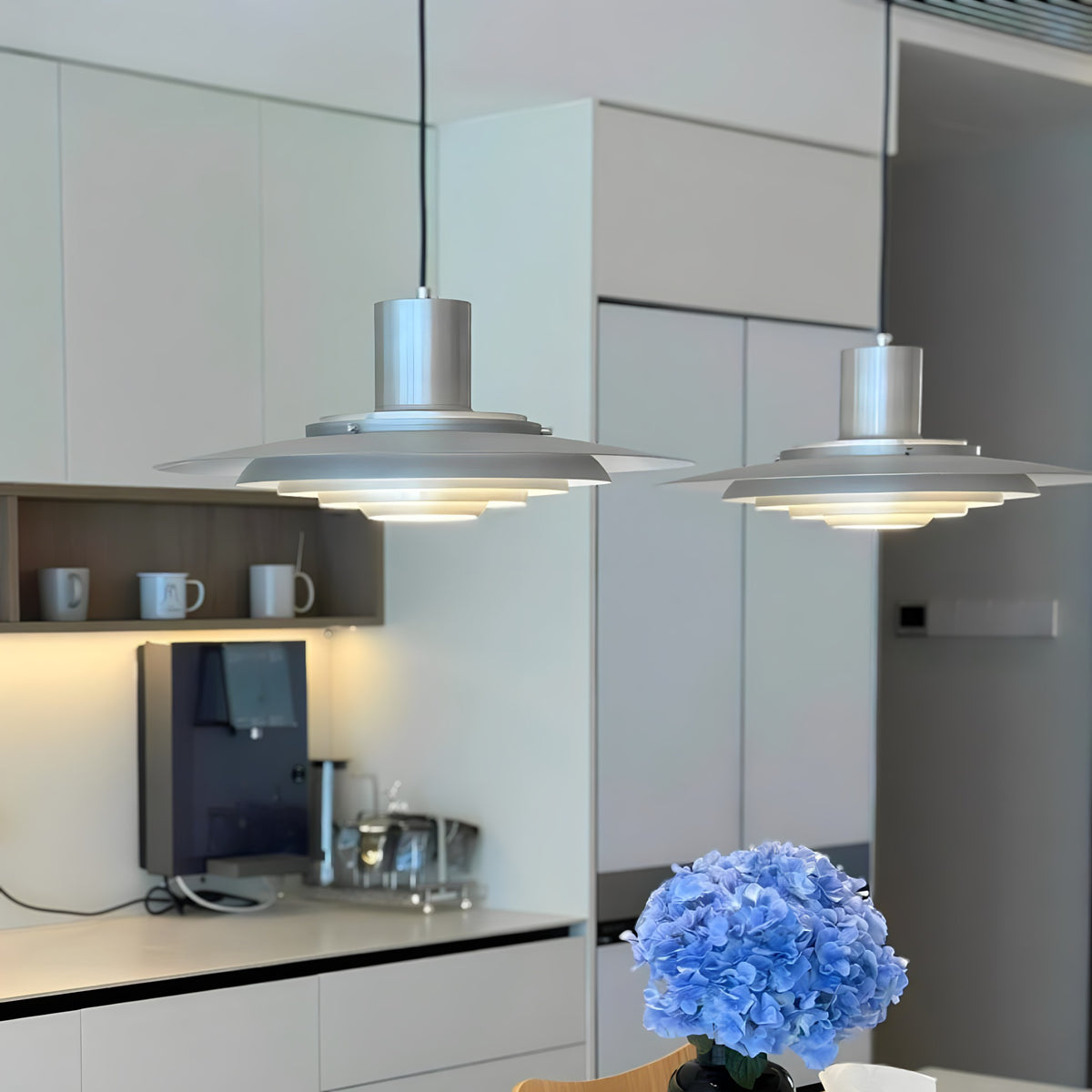Saucer Dome Aluminium Pendant Light