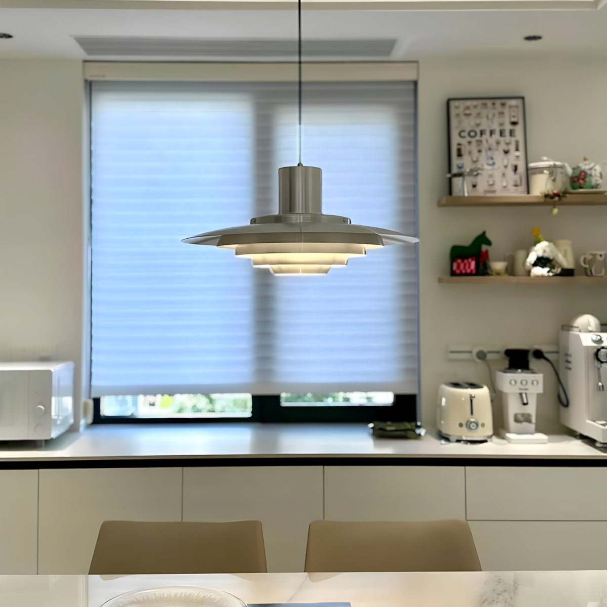 Saucer Dome Aluminium Pendant Light