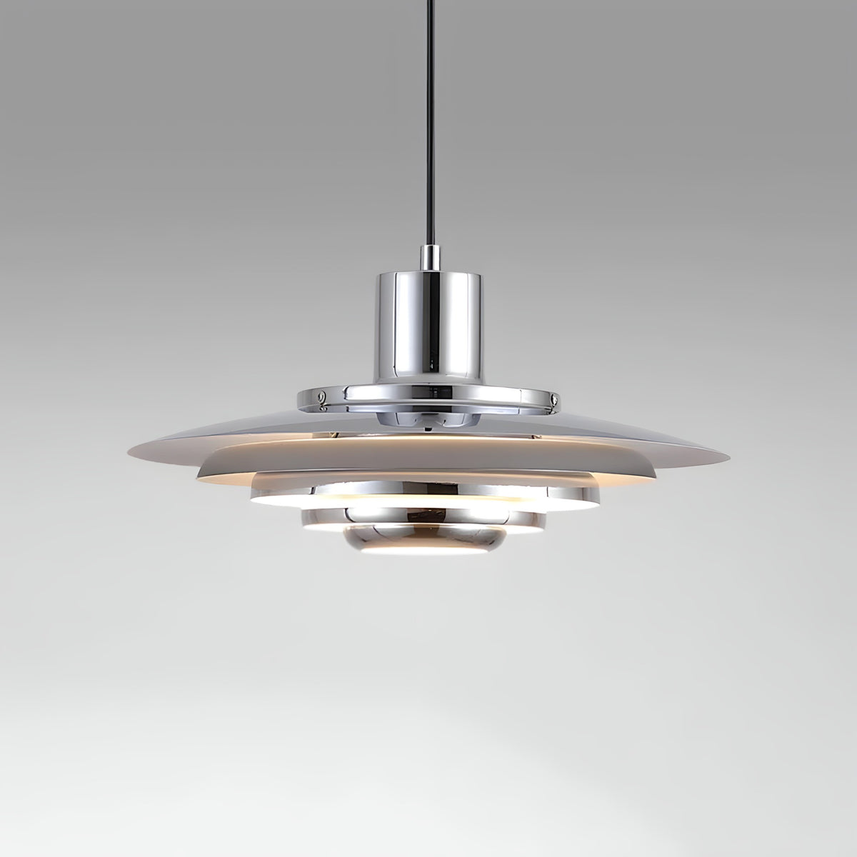 Saucer Dome Aluminium Pendant Light