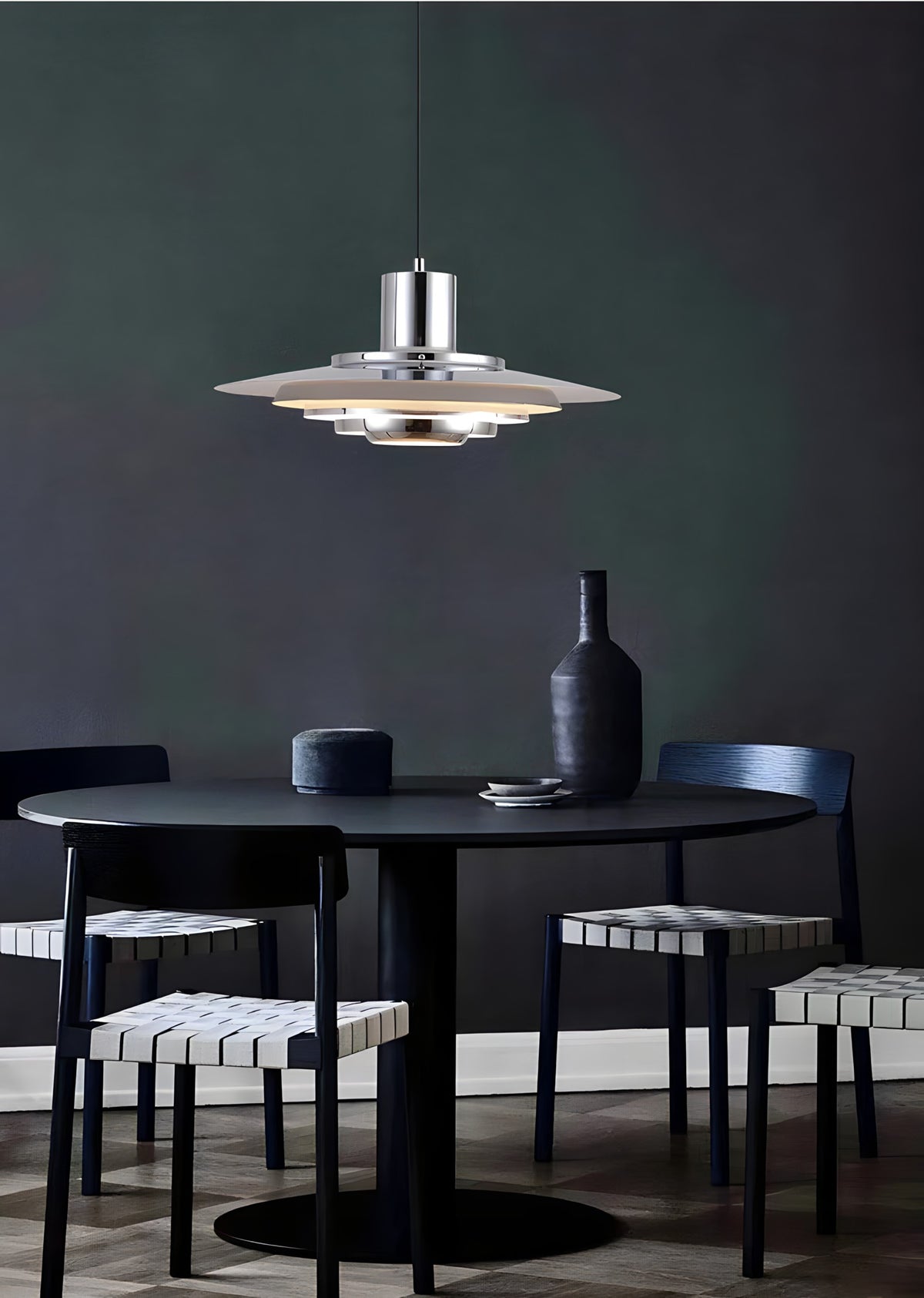 Saucer Dome Aluminium Pendant Light
