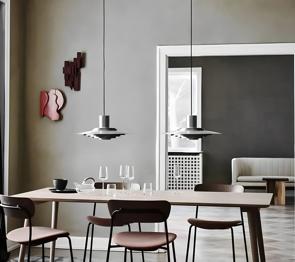 Saucer Dome Aluminium Pendant Light
