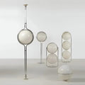 Sculptural Acrylic Ball Floor Lamp