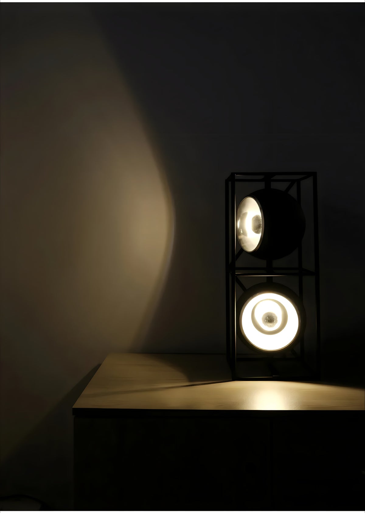 Sculptural Chrome Floor Lamp