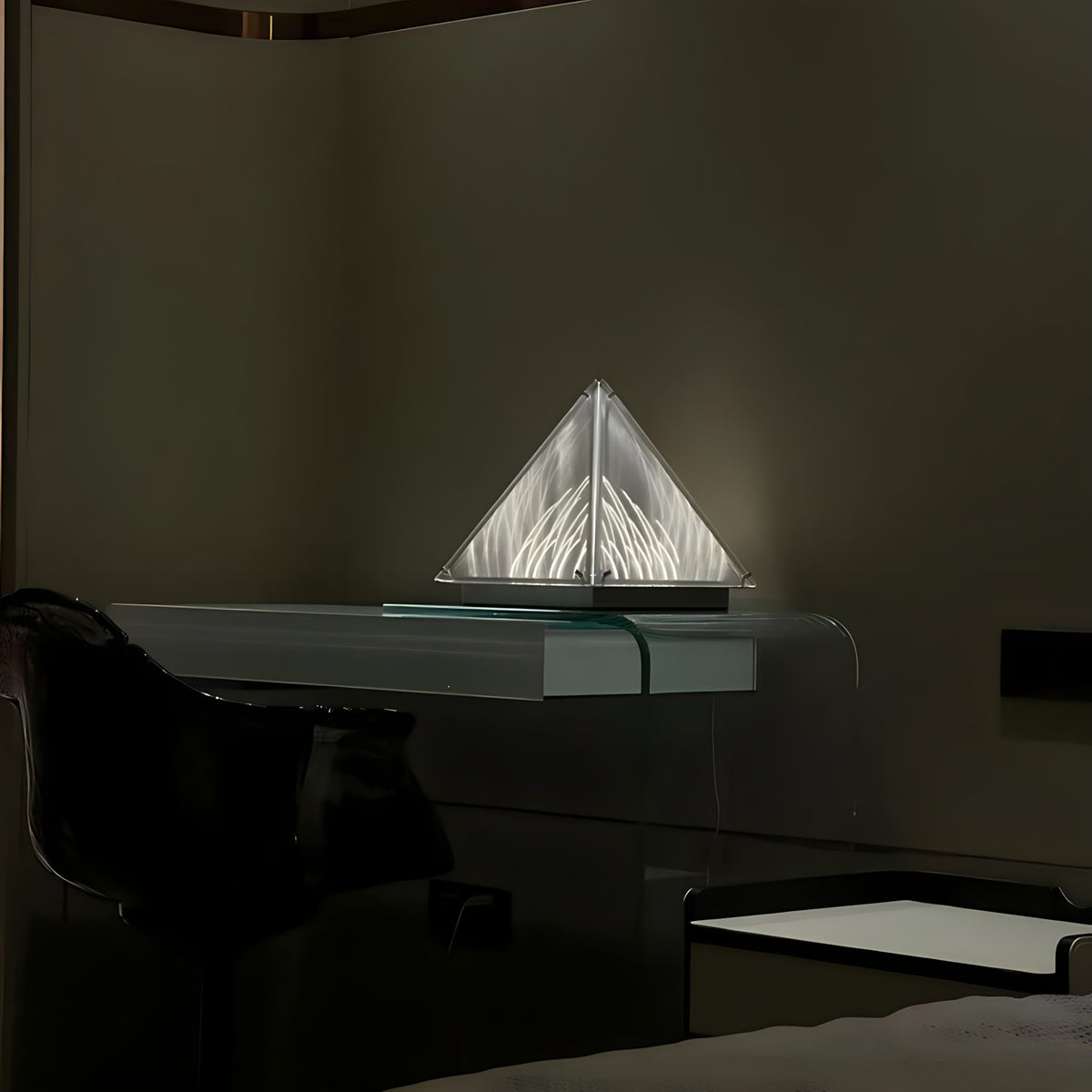 Sculptural Designer Table Lamp