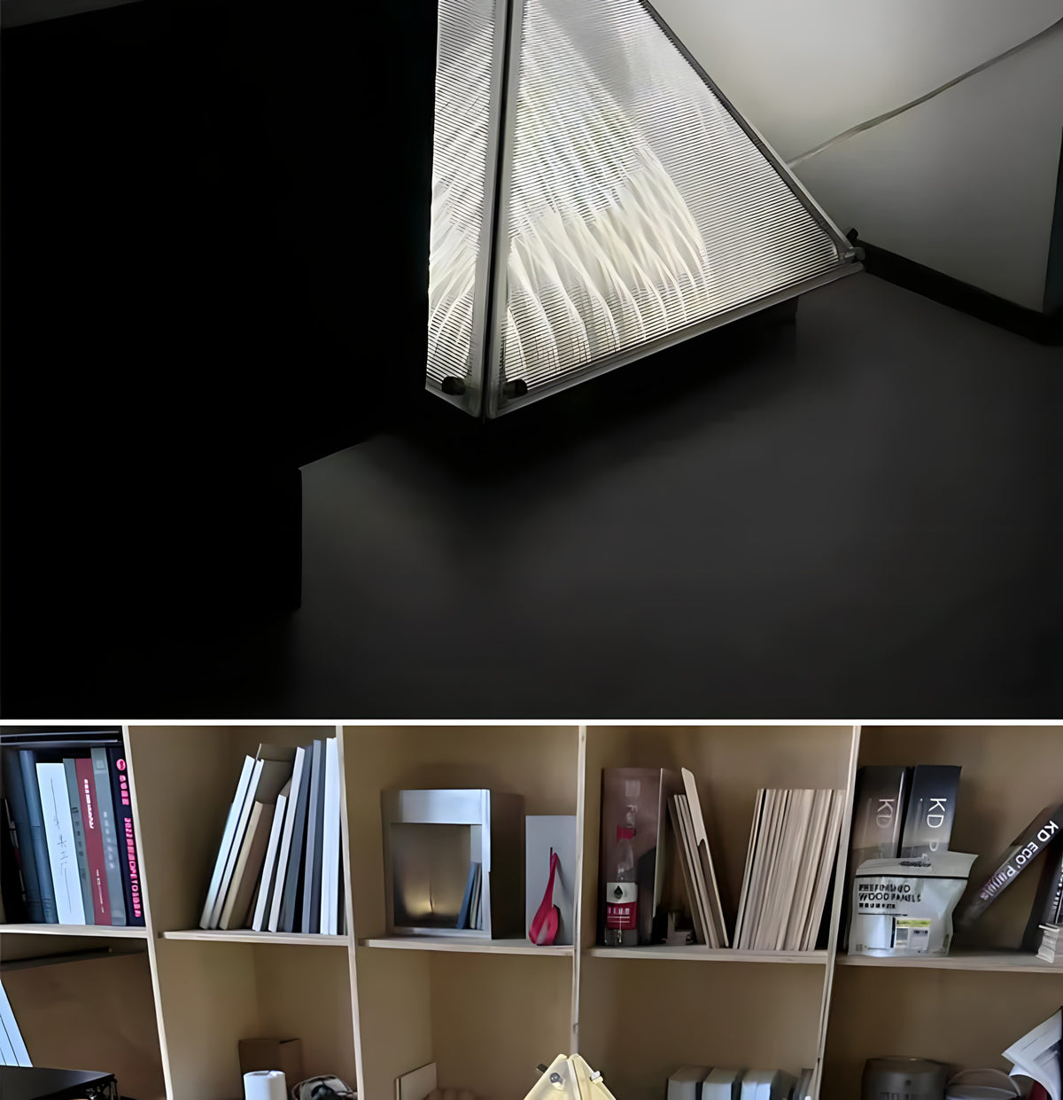 Sculptural Designer Table Lamp