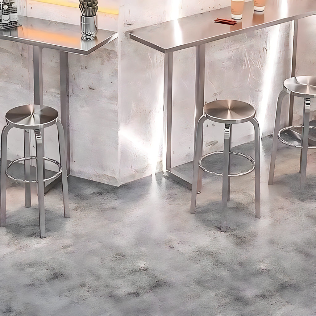 Swivel Stainless Steel Bar Stool