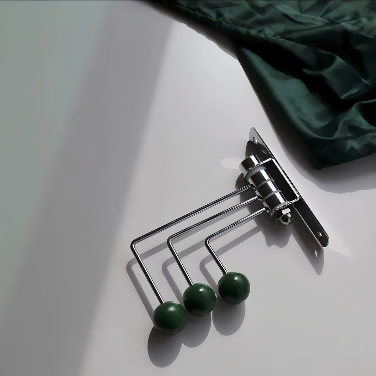 Vintage Rotating Iron Coat Hook