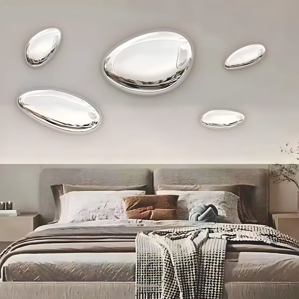 Water-Drop Metal Wall Decor