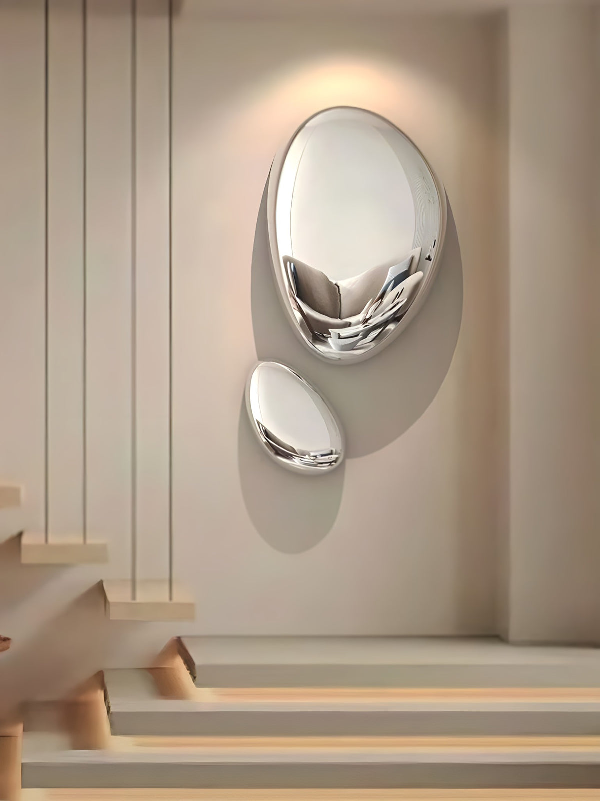 Water-Drop Metal Wall Decor